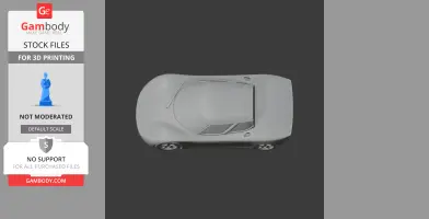 AC Propulsion tzero - Scale Vehicle STL