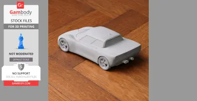 AC Propulsion tzero - Scale Vehicle STL