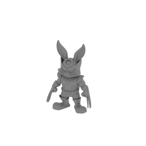 Bugs Bunny Wolverine Ring Figure.stl