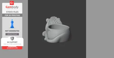 Lion Bowl - Animal Wall Hook STL