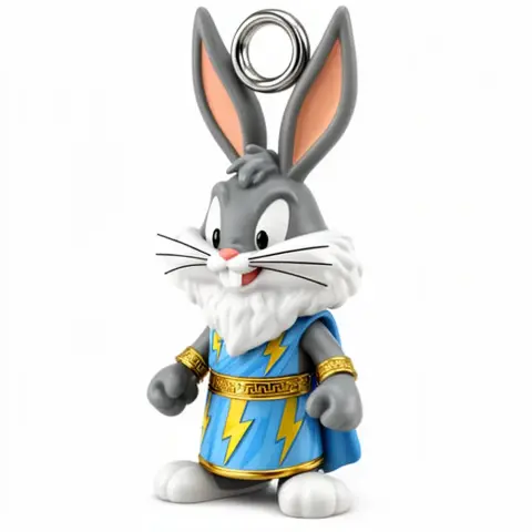 Bugs Bunny Zeus Ring Figure - Mashup Figure STL