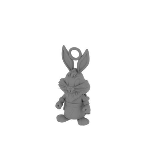 Bugs Bunny Zeus Ring Figure.stl