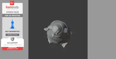 Emperor Penguin - Prehistoric Animal STL