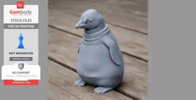 Emperor Penguin - Prehistoric Animal STL