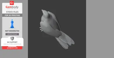 Ferruginous Hawk - Prehistoric Animal STL