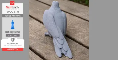 Ferruginous Hawk - Prehistoric Animal STL
