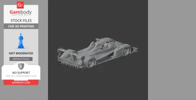Acura ARX-01 - Scale Vehicle STL