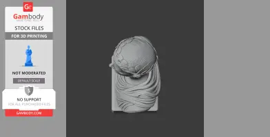 Caligula Bust - Historical Warrior STL