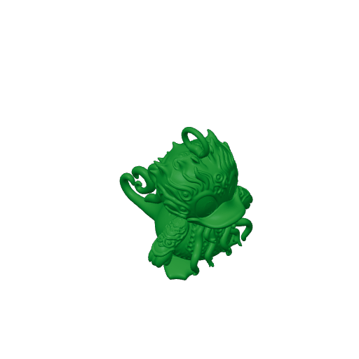 Donald Duck Cthulhu Ring Figure.3mf
