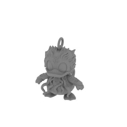 Donald Duck Cthulhu Ring Figure.stl