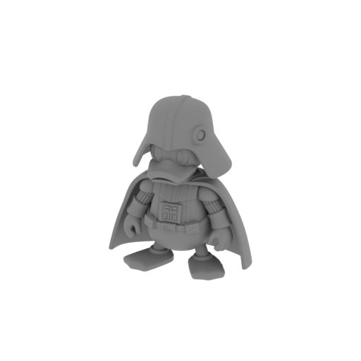 Donald Duck Darth Vader Ring Figure.stl