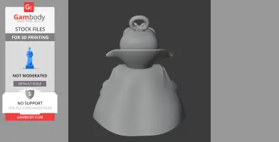 Donald Duck Doctor Strange Ring Figure - Mashup Figure STL
