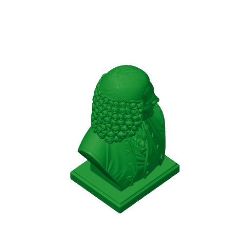 Carl Linnaeus Bust.3mf