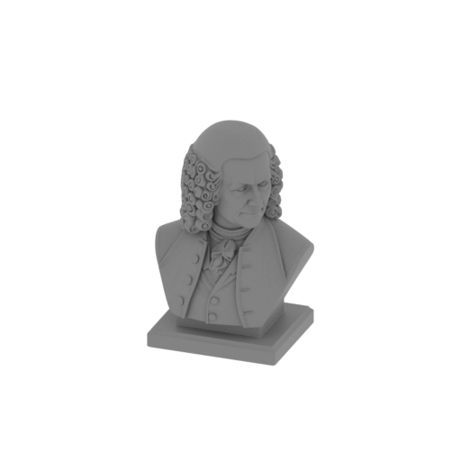 Carl Linnaeus Bust.stl