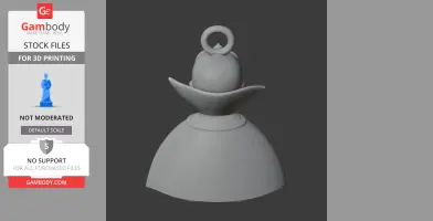 Donald Duck Dracula Ring Figure - Mashup Figure STL