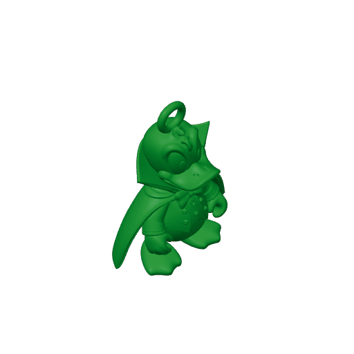 Donald Duck Dracula Ring Figure.3mf