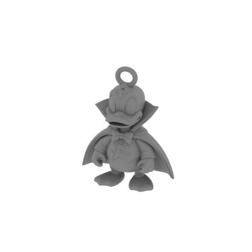 Donald Duck Dracula Ring Figure.stl