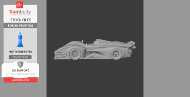 Acura ARX-02 - Scale Vehicle STL