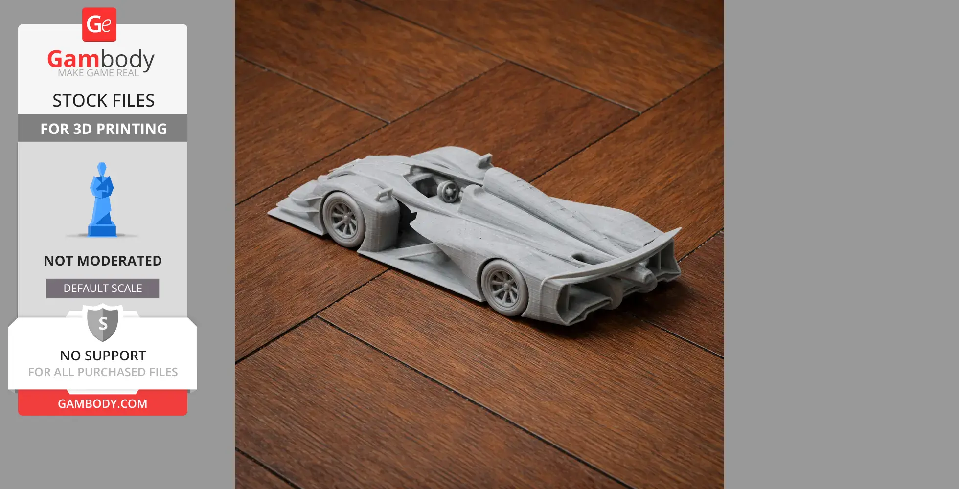Acura ARX-02 - Scale Vehicle STL