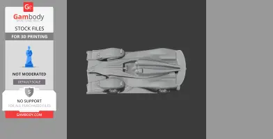 Acura ARX-02 - Scale Vehicle STL