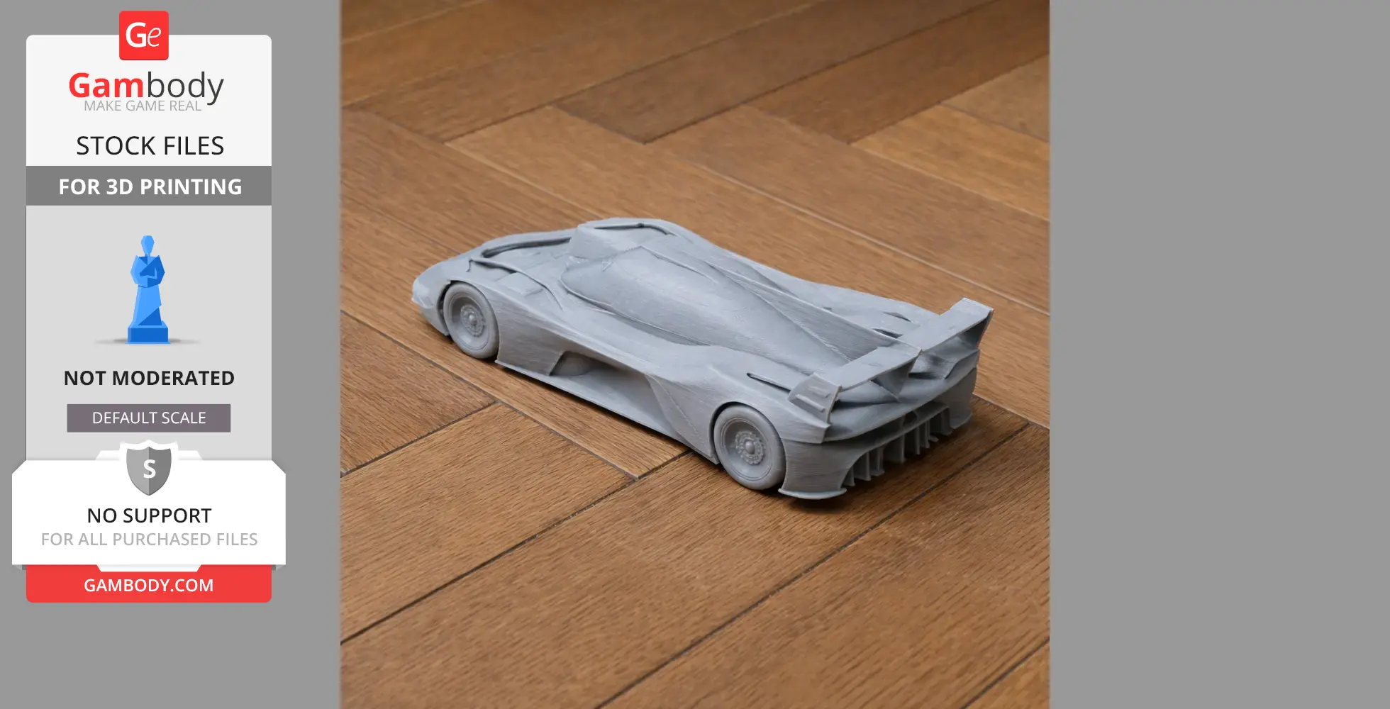 Acura ARX-06 - Scale Vehicle STL