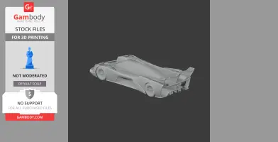 Acura ARX-06 - Scale Vehicle STL