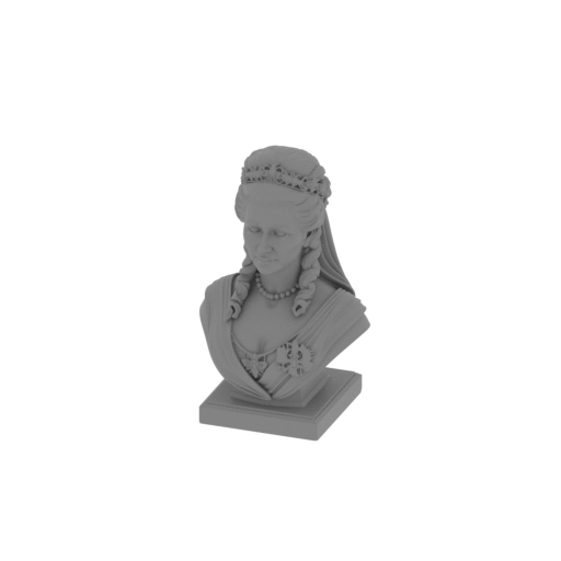 Catherine the Great Bust.stl