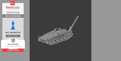 2S4 Tyulpan - Tank Model STL
