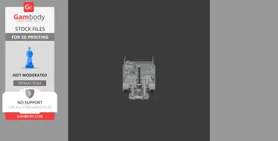 2S4 Tyulpan - Tank Model STL