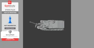 2S4 Tyulpan - Tank Model STL