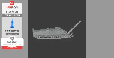 2S4 Tyulpan - Tank Model STL