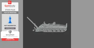 2S4 Tyulpan - Tank Model STL