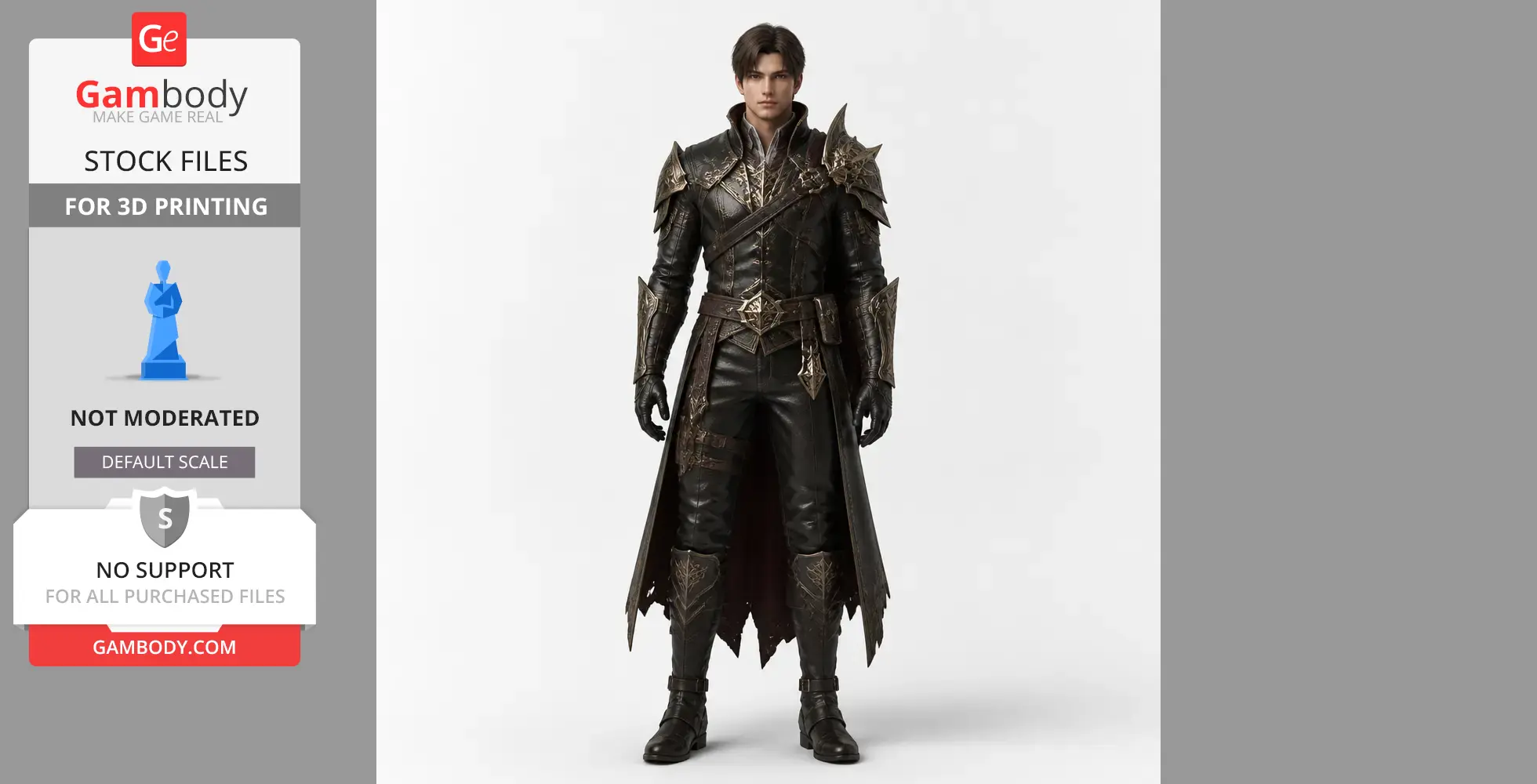 Adventurer - Lost Ark Figurine - Character Figure STL