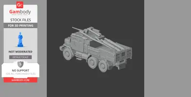 2S40 Floks - Tank Model STL