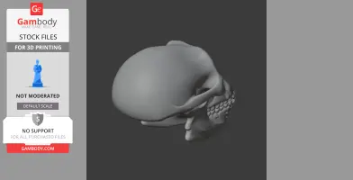 Australopithecus Skull - Skull Replica STL