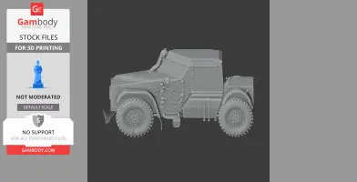 2S41 Drok - Tank Model STL