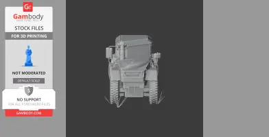 2S41 Drok - Tank Model STL