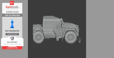 2S41 Drok - Tank Model STL