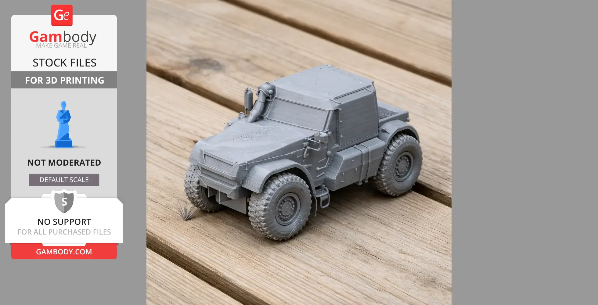 2S41 Drok - Tank Model STL