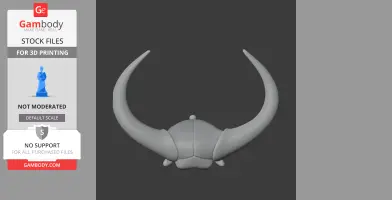 Banteng Skull - Skull Replica STL