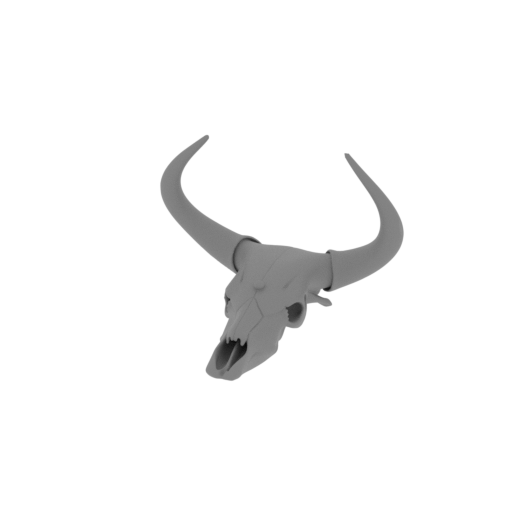 Banteng Skull.stl