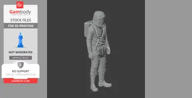 Air Drop - Rust Figurine - Character Figure STL