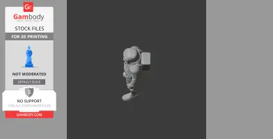 Air Drop - Rust Figurine - Character Figure STL