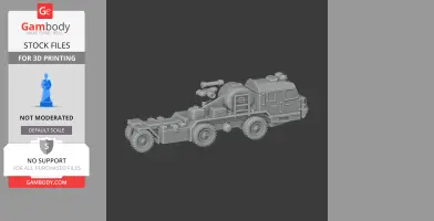 2S43 Malva - Tank Model STL