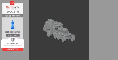 2S43 Malva - Tank Model STL