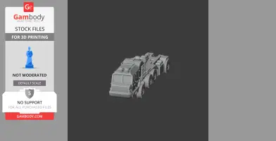 2S43 Malva - Tank Model STL