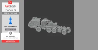 2S43 Malva - Tank Model STL