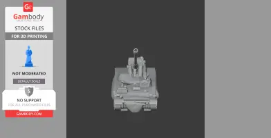 2S5 Giatsint-S - Tank Model STL
