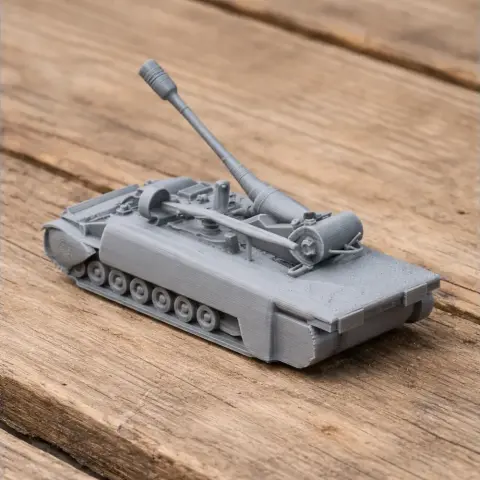 2S5 Giatsint-S - Tank Model STL