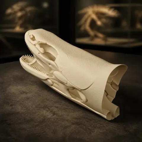 Bichir (Ornate) Skull - Skull Replica STL